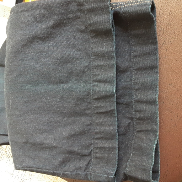 Ralph Lauren Women's High Rise, Dark Wash, Wide Leg Jeans Size 10 - Picture 14 of 14